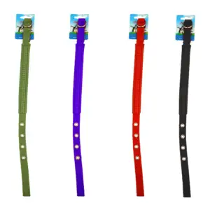 1pza Collar para mascotas mediano, contextura de tipo tela y tipo pie…