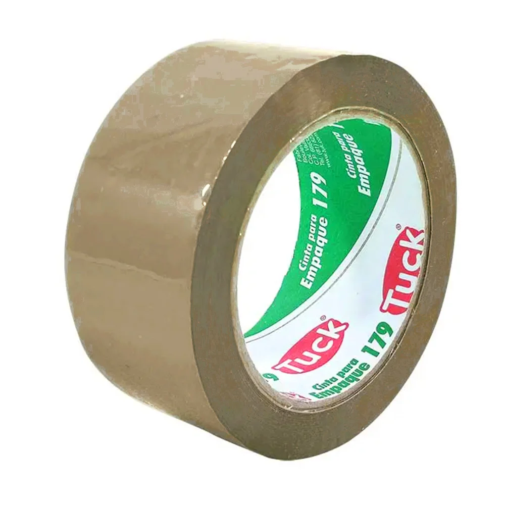 1pza Cinta adhesiva canel tuck con 150m y 4.8cm de ancho, para empaqu…