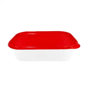 Tupper rectangular de plástico transparente, capacidad 32 oz - 946ml,…