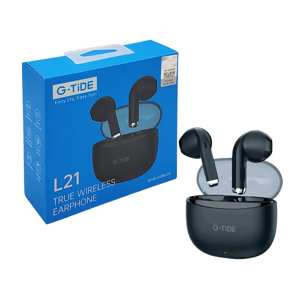 Audífonos inalámbricos bluetooth g-tide con estuche de carga, varieda…