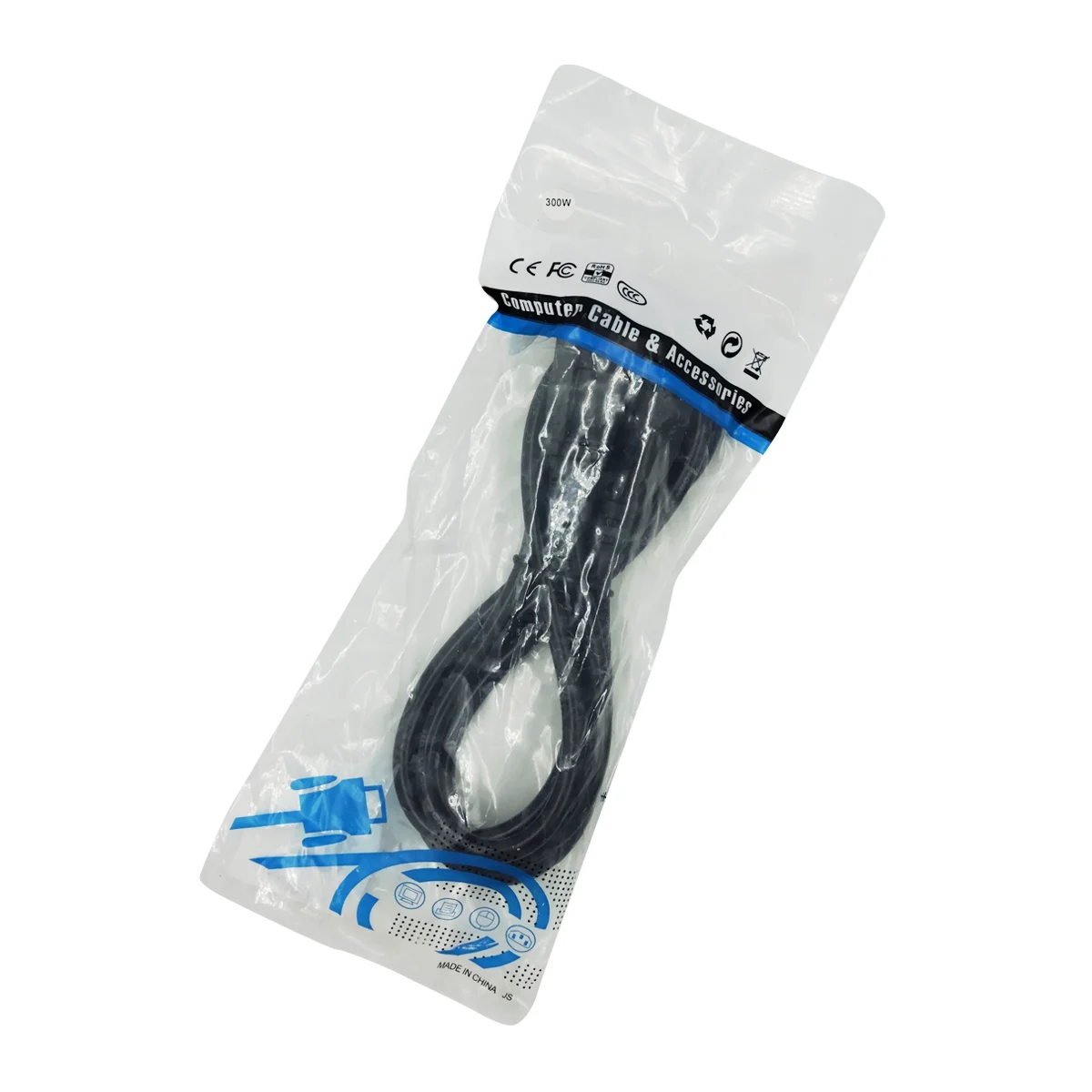 1pza Cable trifásico para alimentación de cpu, monitor o fuente de ...