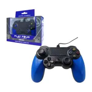 Control alámbrico compatible para playstation 4 con diseño ergonómico…