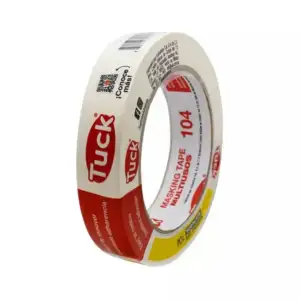 1pza Cinta adhesiva tuck masking tape multiusos con 50m y 1.8cm de an…