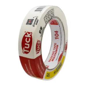 1pza Cinta adhesiva tuck masking tape multiusos con 50m y 2.4cm de an…