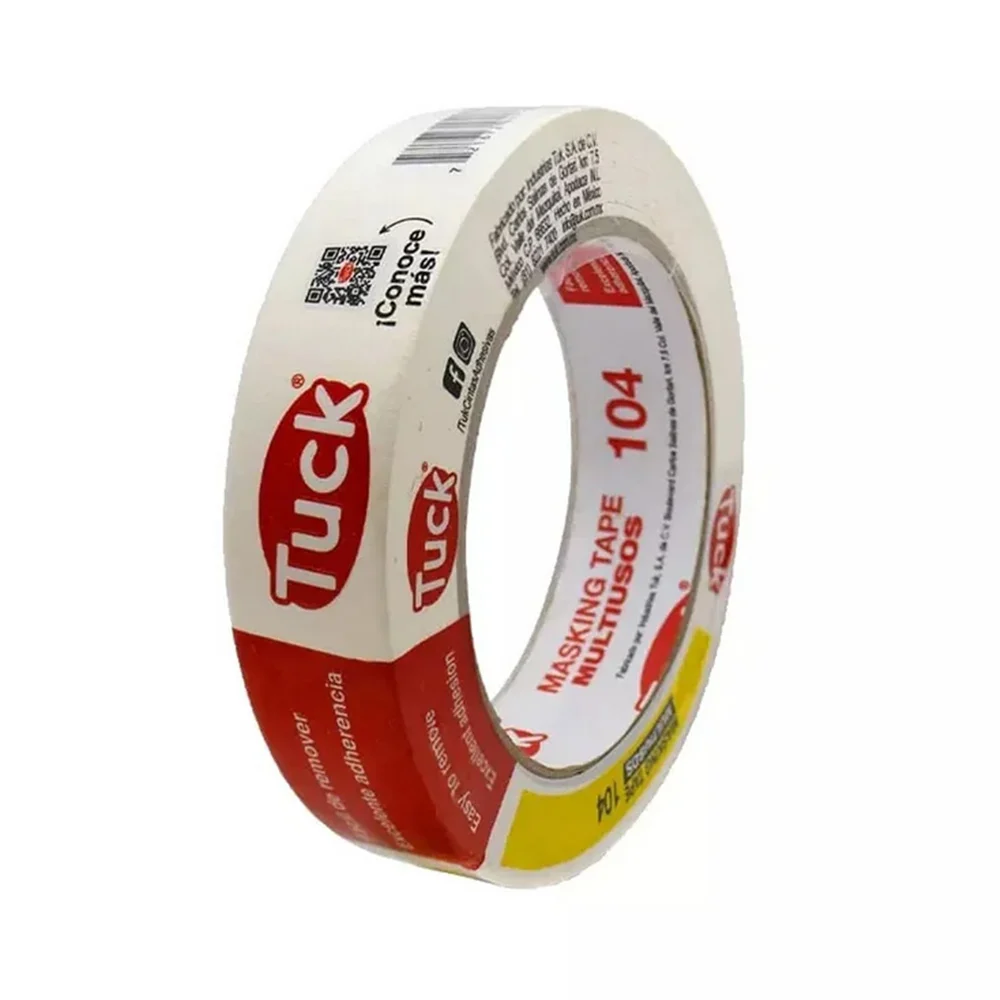 1pza Cinta adhesiva tuck masking tape multiusos con 50m y 3.6cm de an…