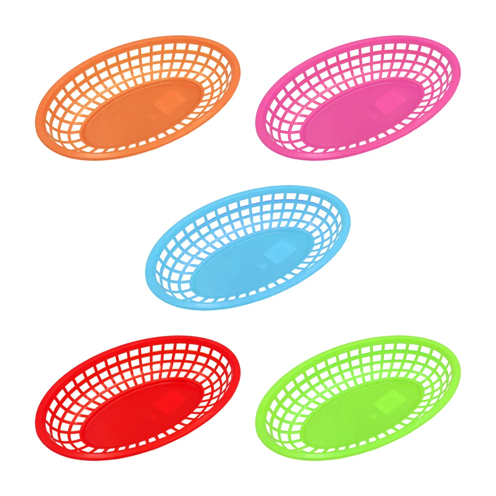 Plato - charola botanera chica, variedad de colores / canasta botaner…
