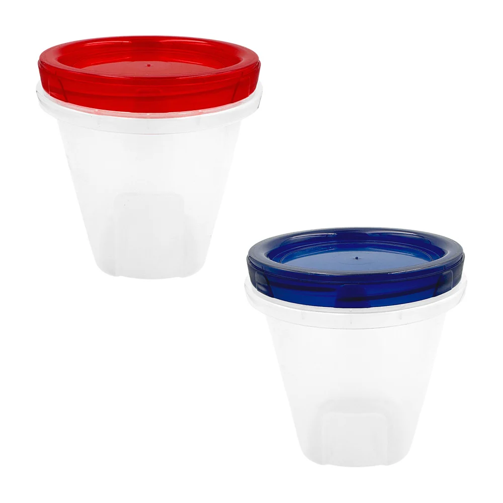 Tupper alto de plástico con taparosca, capacidad 32 oz, variedad de c…