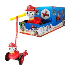 Scooter infantil 3d con luz y diseño de marshall - paw patrol / 10318