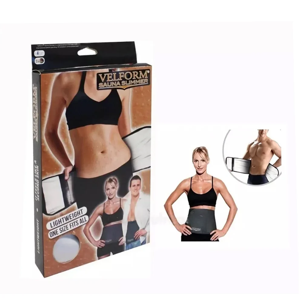 Faja moldeadora con velcros ajustables para ejercicio / velform sauna…