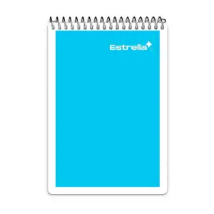 Libreta - cuaderno estrella larga con 80 hojas en raya para taquigraf…