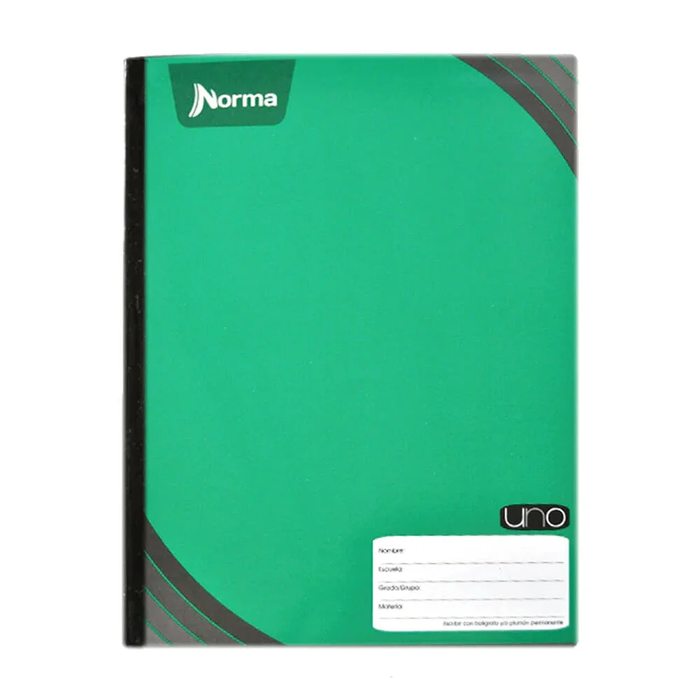 Cuaderno libreta profesional cosida norma uno con 100 hojas páginas e…