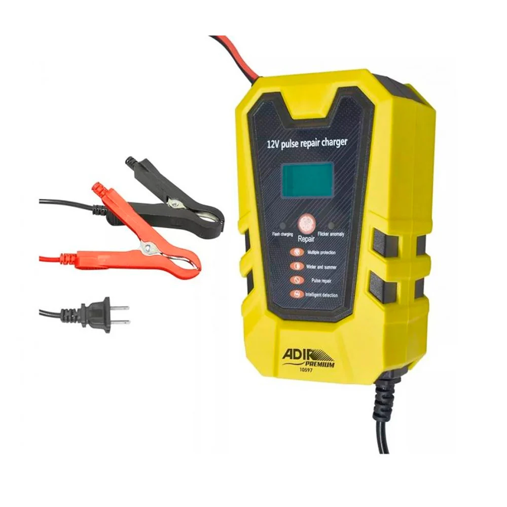Cargado adir de batería para carro o moto de 12V con 7 Etapas / 10597