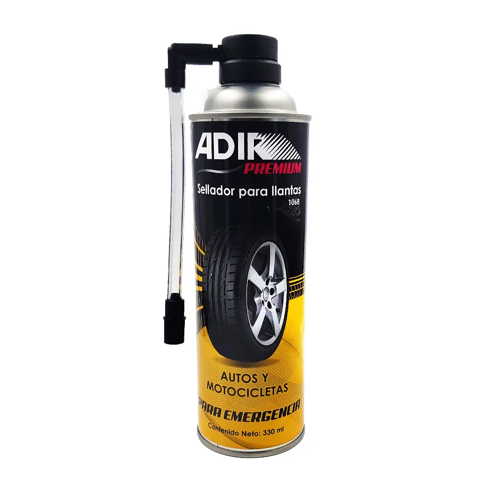 Sellador de emergencia para llantas de autos y motocicletas, 330ml / …