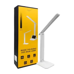 Lámpara plegable para escritorio, con 3 niveles de luz intercambiable…