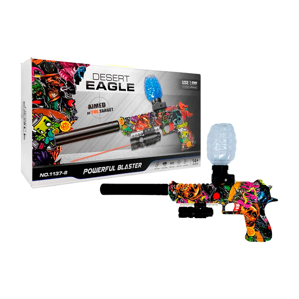Pistola de juguete powerful blaster con tanque para balas de hidrogel…