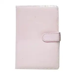 Libreta mediana de pasta gruesa lisa con broche de imán, variedad de …
