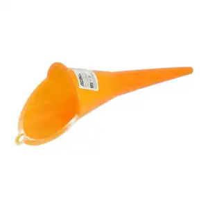 Embudo multiusos de cuello largo con orificio para colgar, 29cm / adir