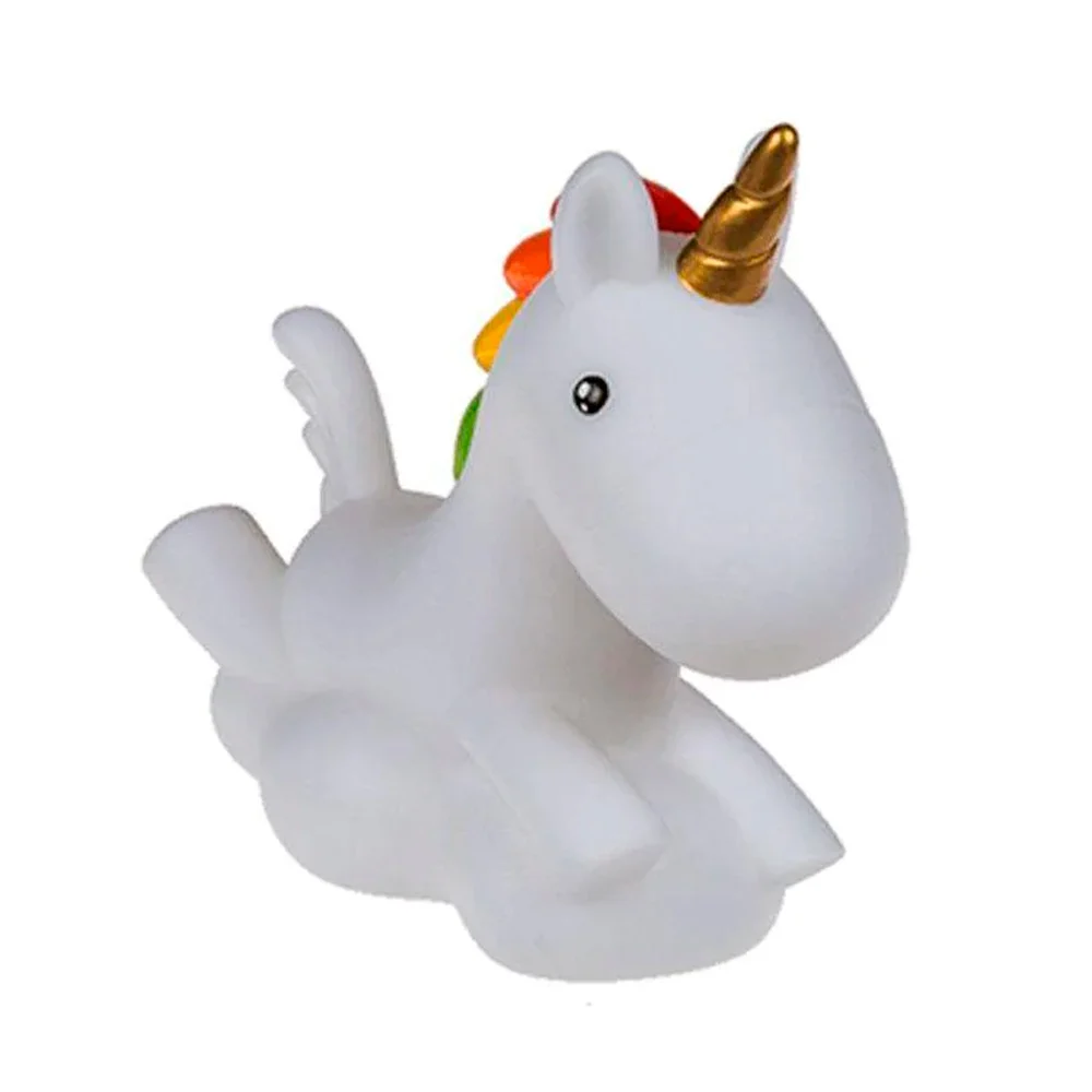Lámpara decorativa para escritorio en forma de unicornio con base en …