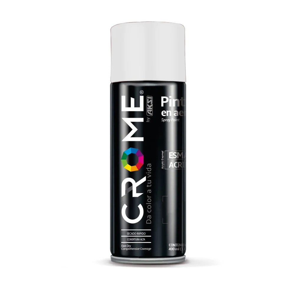 Pintura en aerosol / esmalte acrílico crome de secado rápido en color…