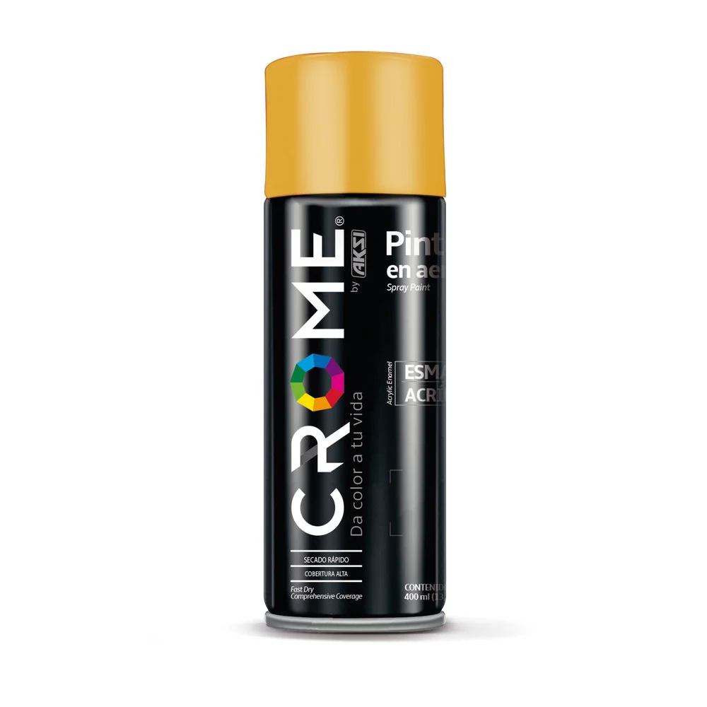 Pintura en aerosol / esmalte acrílico crome de secado rápido en color…