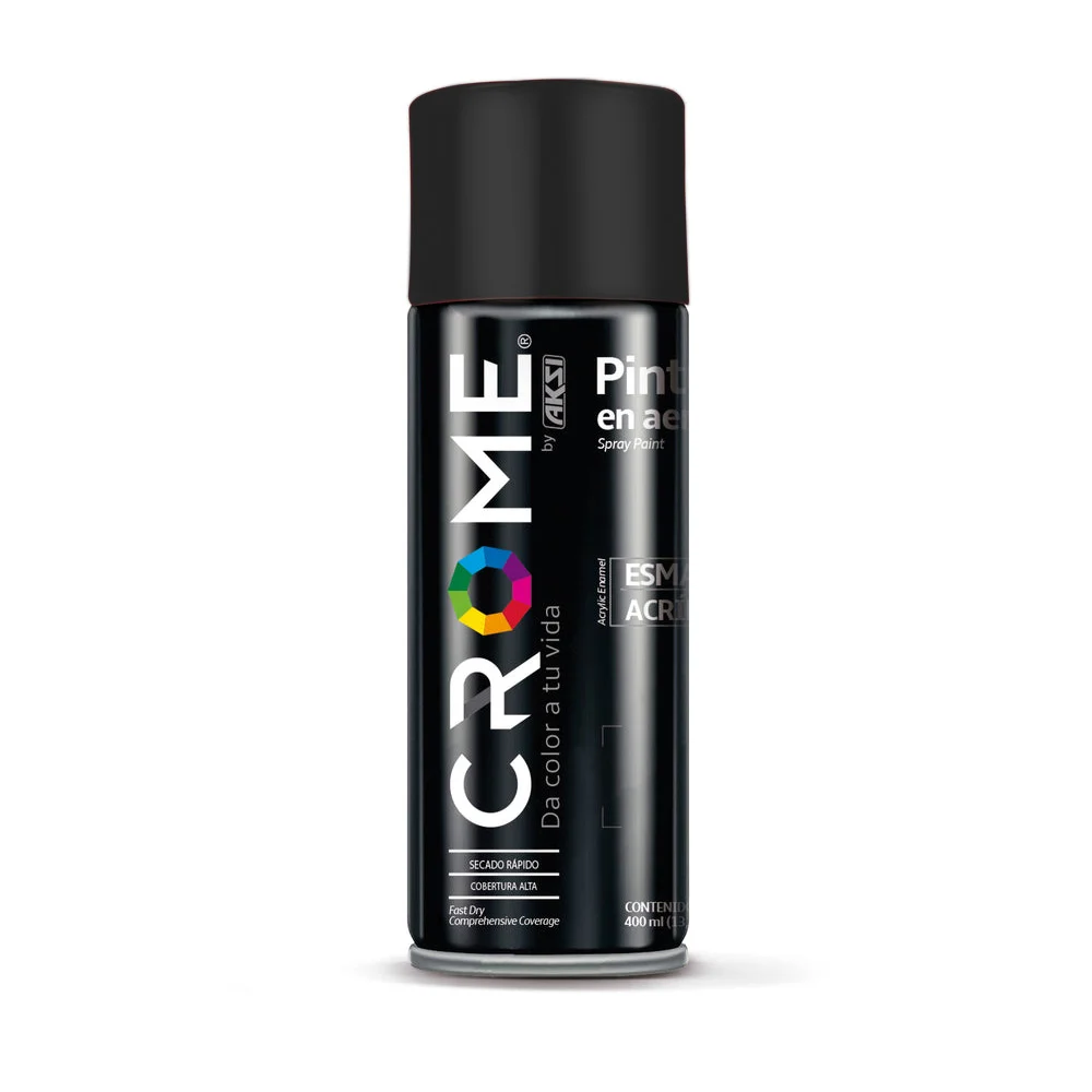 Pintura en aerosol / esmalte acrílico crome de secado rápido en color…