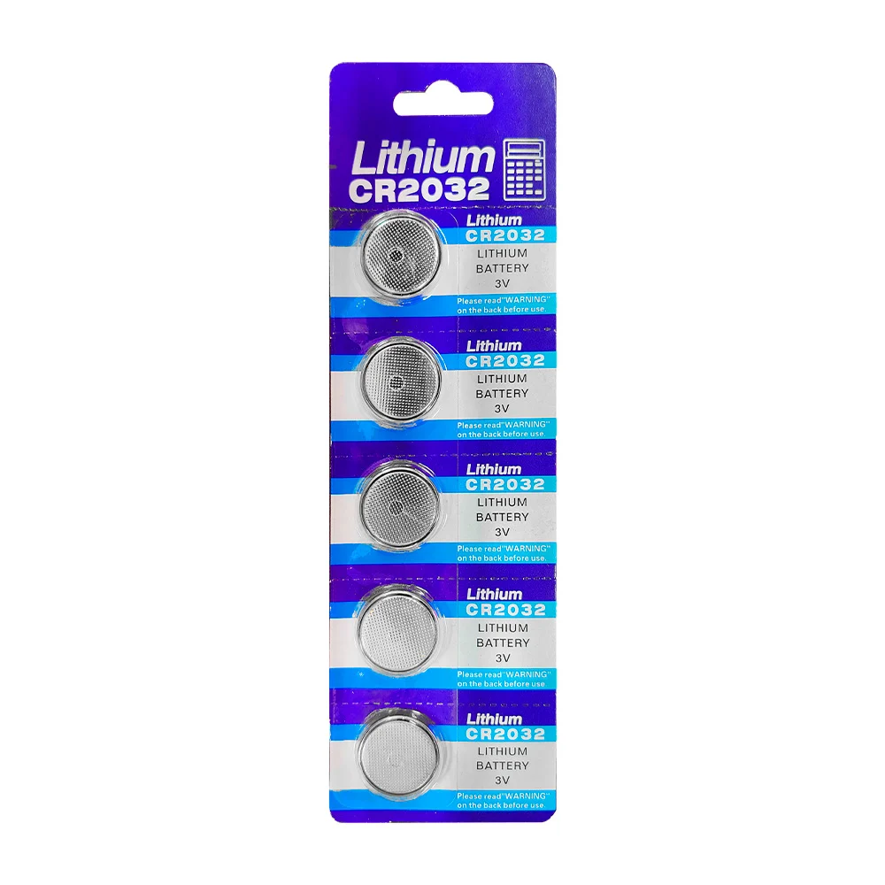 Blíster 5 pilas baterías de litio lithium cr2032 para calculadora, 3v…