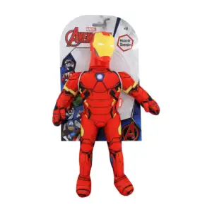 Muñeco coleccionable de peluche en forma de iron man con cabeza de pl…