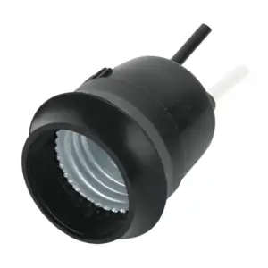 Portalámpara socket aksi de hule con cable, 250v-660w / 117546