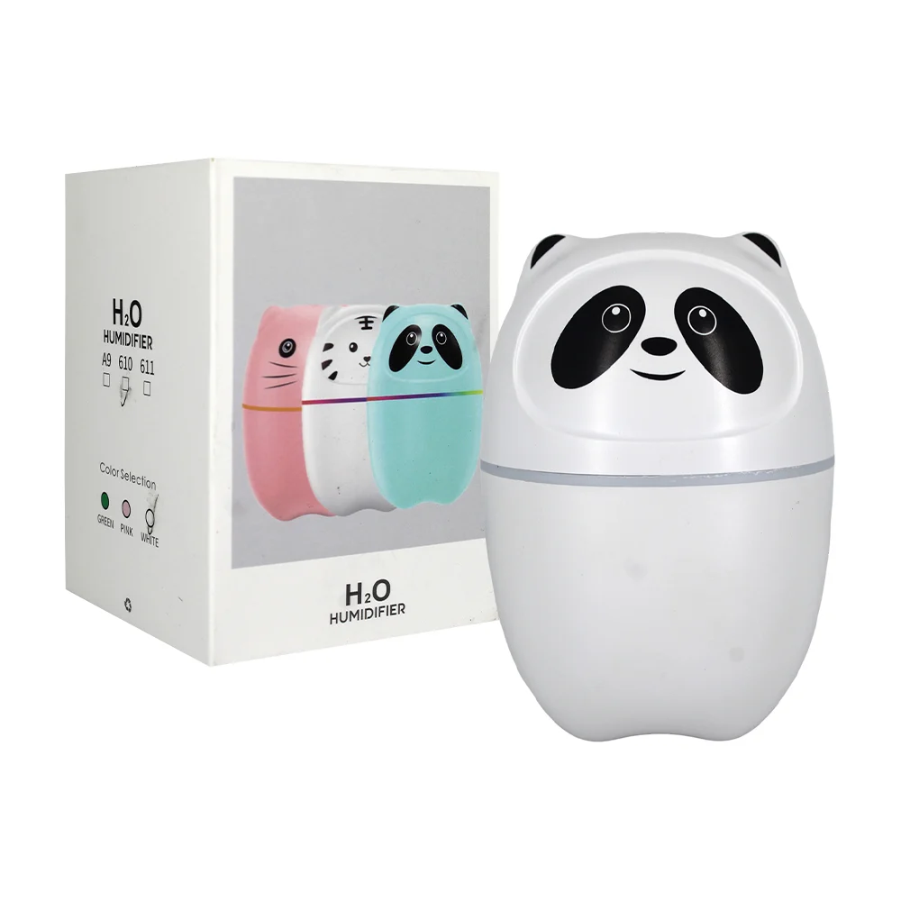 Humidificador h2o con capacidad para 220ml y diseño de animales con l…