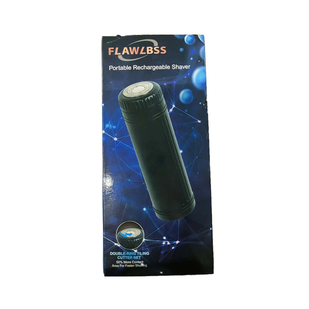 Afeitadora portátil recargable con red de corte de doble anillo / 118…