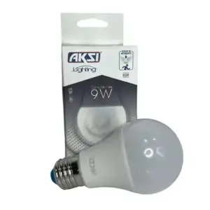 Foco ahorrador led aksi de luz blanca con sensor de movimiento, 60-9w…