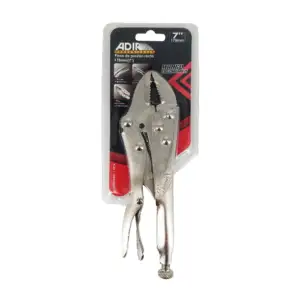 Pinza de presión metálica 7 pulgadas con mango ergonómico / adir herr…