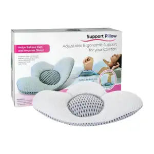 Almohada lumbar ajustable para espalda baja / support pillow / 12324