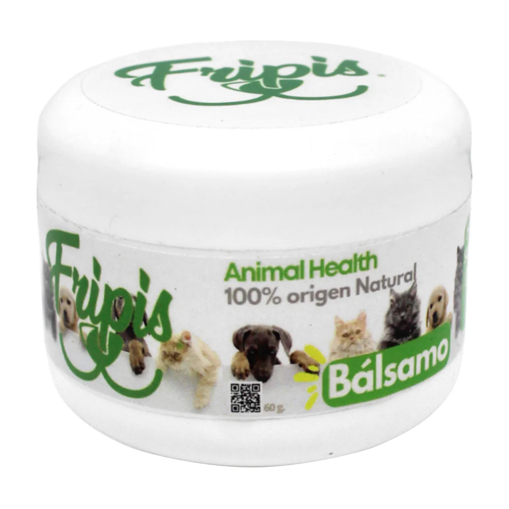Frasco con bálsamo humectante fripis para mascotas, 60g a 70g / 123457