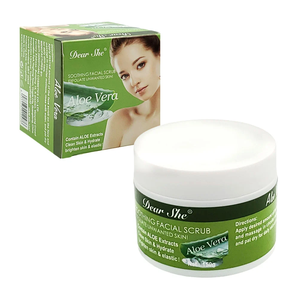 1pza Exfoliante pequeño de 150g con extracto de aloe vera, variedad d…