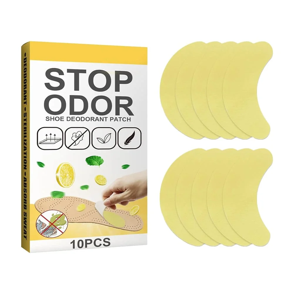Paquete con 10 parches desodorantes para el sudor y mal olor de los p…