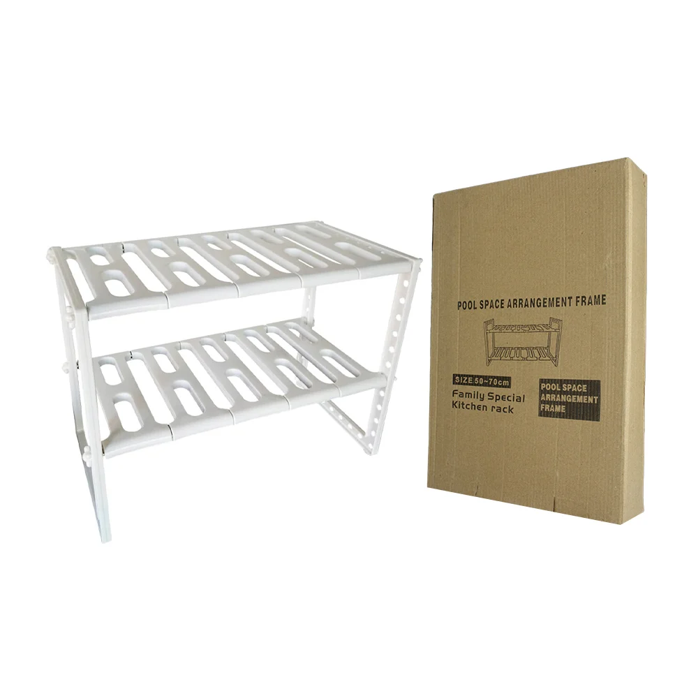 Estante organizador multifuncional para cocina 50x70cm, variedad de c…