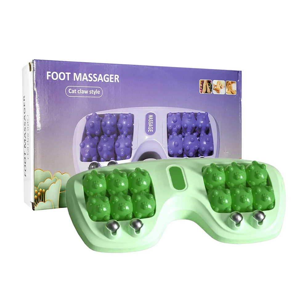 Masajeador para pies con terapia magnética y estilo garra de gato, va…
