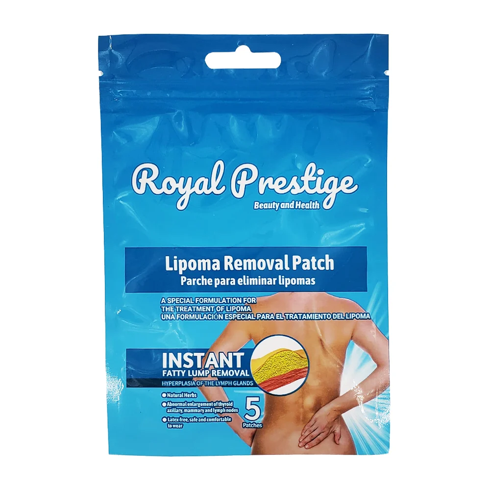 Paquete con 5 parches para eliminar lipomas / royal prestige beauty a…