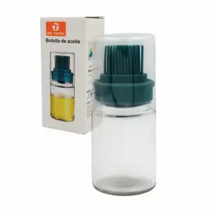 Frasco botella dispensadora de cristal transparente con capacidad 150…