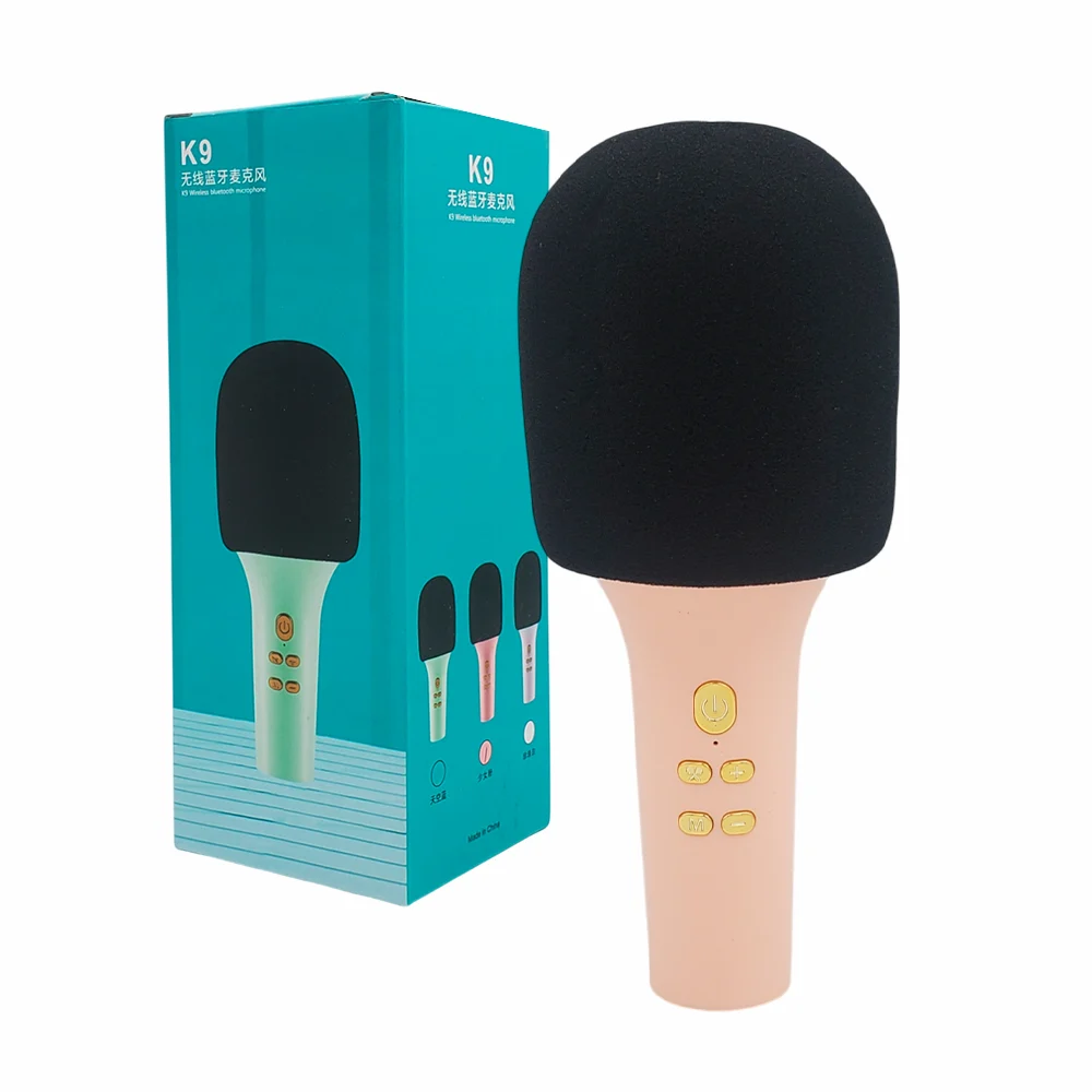 Micrófono karaoke bluetooth con bocina altavoz y ranura para tarjeta …