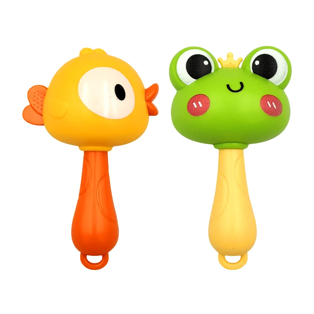Mini sonaja con forma de animales para bebé, 9cm, variedad de modelos…