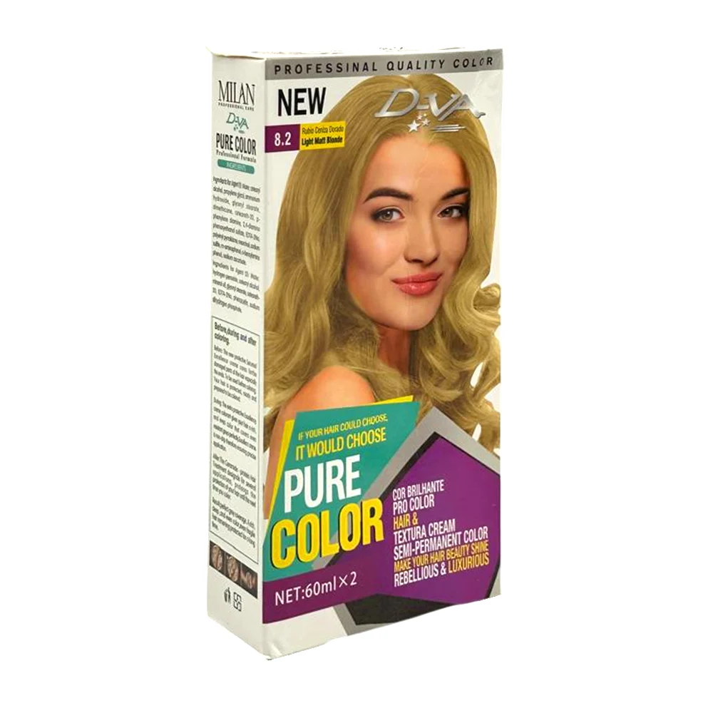 Tinte profesional semipermanente color rubio dorado para el cabello, …