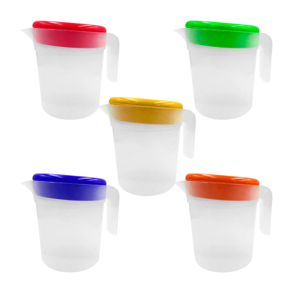 Jarra de plástico transparente nova, 2 lts, variedad de colores / cos…