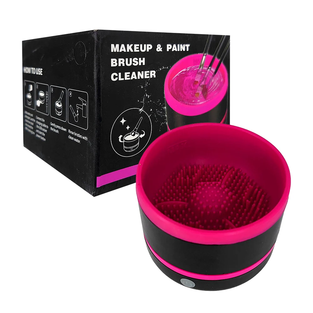 Maquina eléctrica portátil limpiadora de brochas de maquillaje / make…