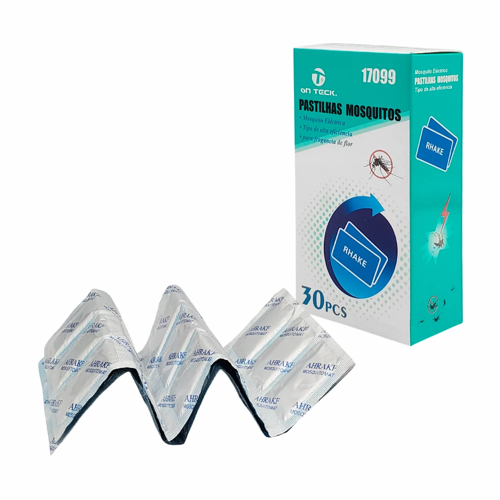 Paquete 30 plaquitas mata mosquitos con fragancia de flor / on teck /…