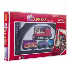 Pista 2 en 1 de juguete con tren eléctrico / mini express train set /…