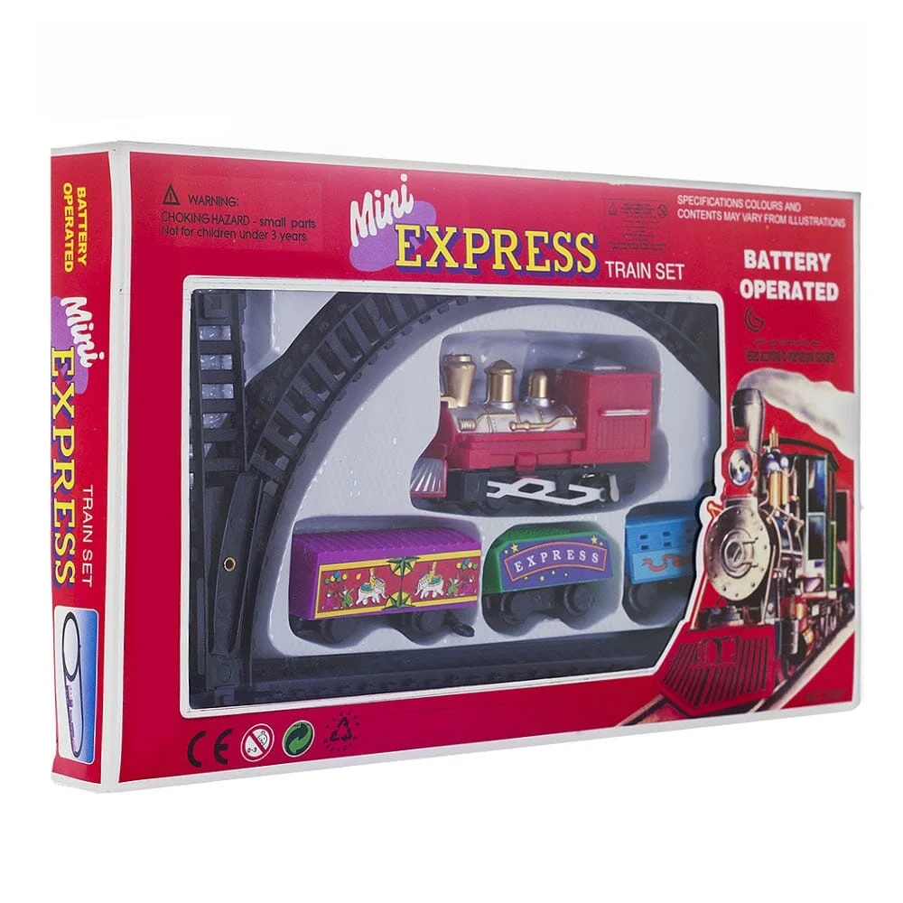 Pista 2 en 1 de juguete con tren eléctrico / mini express train set /…