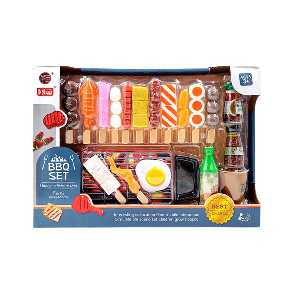 Set juego de parrillada con brochetas de carne + botella de aceite y …