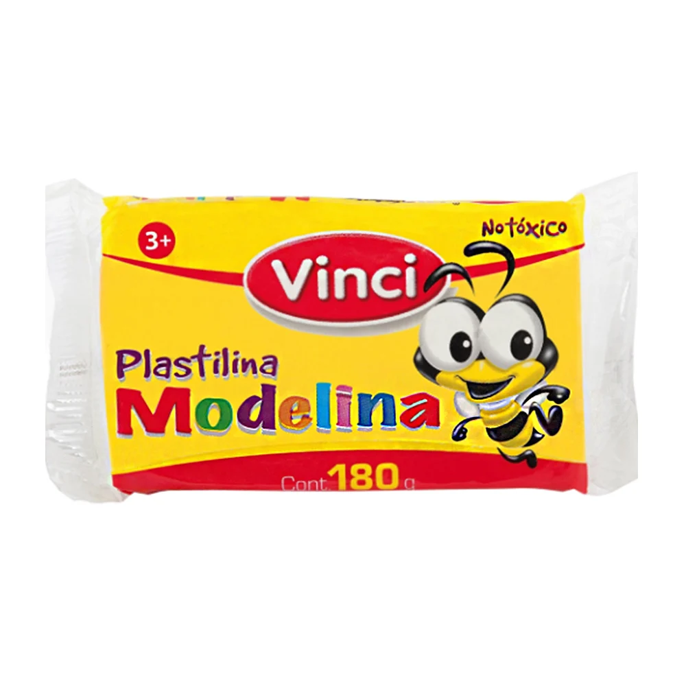 Plastilina modelina vinci de 180g en color amarilla / plastilina amar…